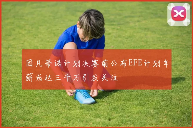 因凡蒂诺计划决赛前公布EFE计划年薪或达三千万引发关注